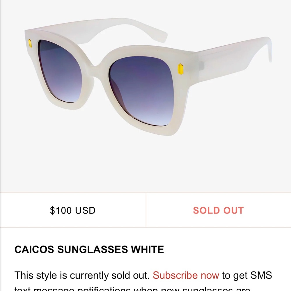 Island Sunglass Club NEW Caicos sunglasses!